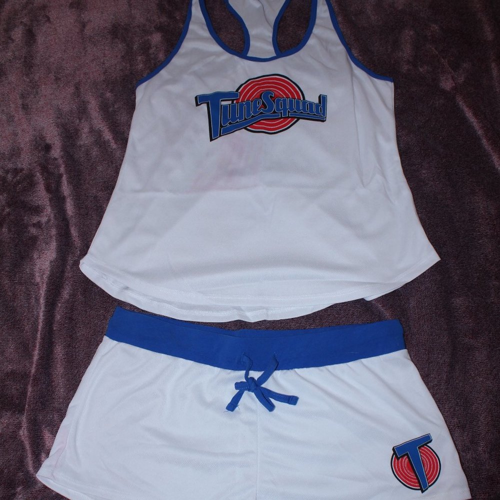 Space Jams Authentic Basketball Jersey & Shorts
